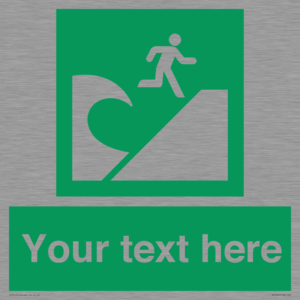 Custom Safe Condition Tsunami evacuation area